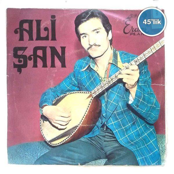 ALİ ŞAN – Çiftetelli – Metelik – Kızın Adı Hürü – Sarıyıldız – 45lik Plak Sahhaf.Net Film Müzik