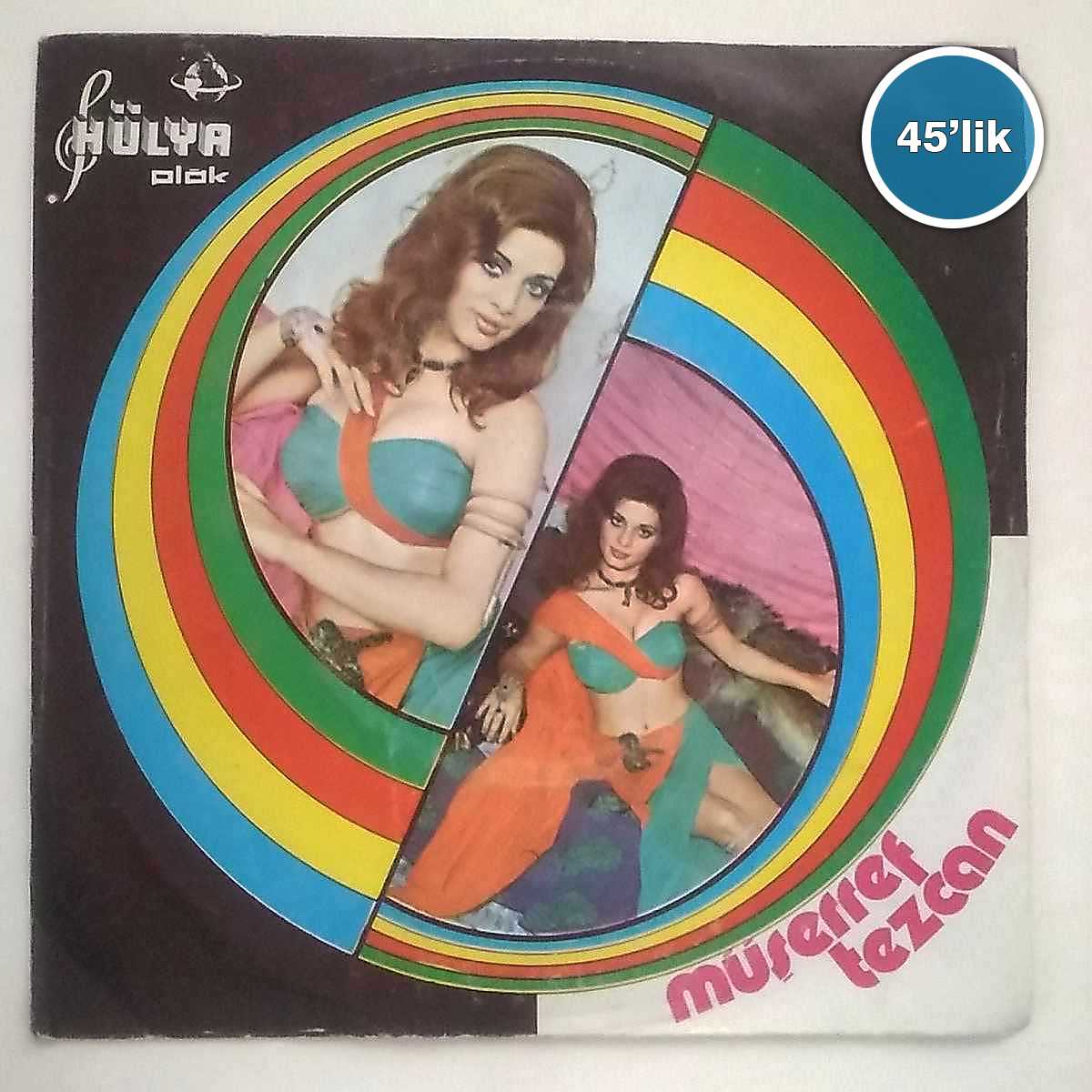 MÜŞERREF TEZCAN - Bizi Çekemediler - Hangi Rüzgar Attı Seni - 45lik Plak 1 MÜŞERREF TEZCAN - Bizi Çekemediler - Hangi Rüzgar Attı Seni - 45lik Plak