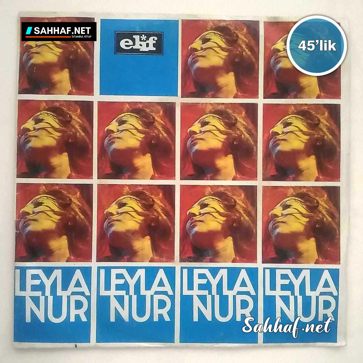 Film Müzik LEYLA NUR – Yazılan Değişmiyor – Yaptığınla Kalırsın – 45lik Plak Sahhaf.Net 2 LEYLA NUR – Yazılan Değişmiyor – Yaptığınla Kalırsın – 45lik Plak Sahhaf.Net Film Müzik 2