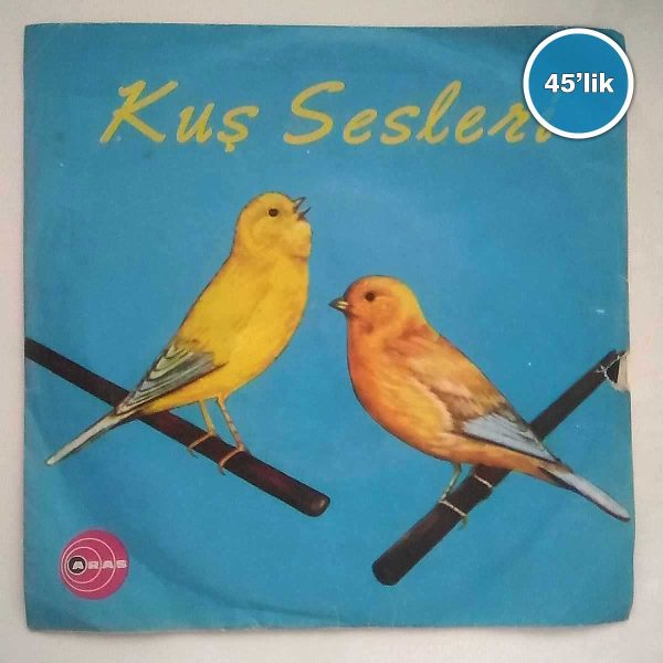 KUŞ SESLERİ - Kanarya Sesi - Kanarya Sesi - 45lik Plak 49 KUŞ SESLERİ – Kanarya Sesi – Kanarya Sesi – 45lik Plak