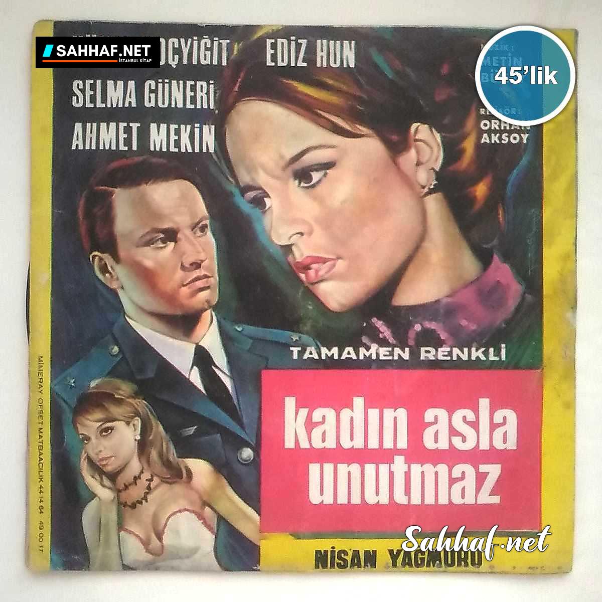 P0151 GONUL YAZAR Nisan Yagmuru Sabah Yildizi 45lik Plak