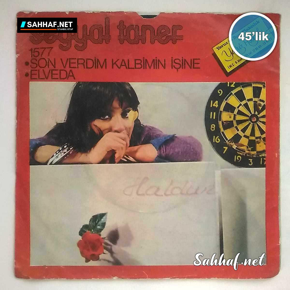 Film Müzik SEYYAL TANER – Son Verdim Kalbimin İşine – Elveda – 45lik Plak Sahhaf.Net 2 SEYYAL TANER – Son Verdim Kalbimin İşine – Elveda – 45lik Plak Sahhaf.Net Film Müzik 2