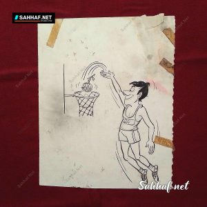 MESUT YAVUZ İMZALI ORİJİNAL KARİKATÜR 22x27 5 MESUT YAVUZ İMZALI ORİJİNAL KARİKATÜR 22×27