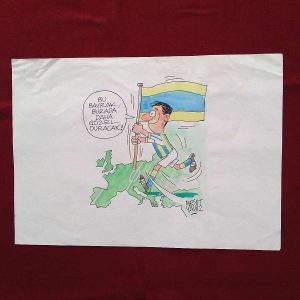 Kitap Dergi Efemera MESUT YAVUZ İMZALI ORİJİNAL KARİKATÜR Sahhaf.Net MESUT YAVUZ İMZALI ORİJİNAL KARİKATÜR Sahhaf.Net Kitap Dergi Efemera