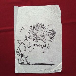 MESUT YAVUZ İMZALI ORİJİNAL KARİKATÜR 21x30 2 MESUT YAVUZ İMZALI ORİJİNAL KARİKATÜR 21×30