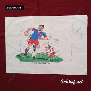 MESUT YAVUZ İMZALI ORİJİNAL KARİKATÜR 30x21 10 MESUT YAVUZ İMZALI ORİJİNAL KARİKATÜR 30×21