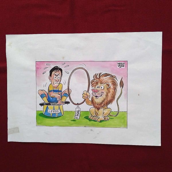 MESUT YAVUZ İMZALI ORİJİNAL KARİKATÜR 30x21 42 MESUT YAVUZ İMZALI ORİJİNAL KARİKATÜR 30×21