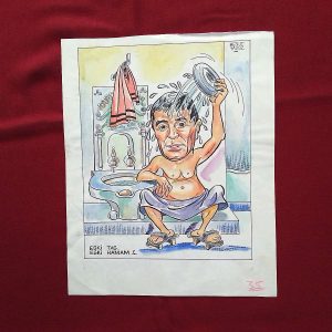 MESUT YAVUZ İMZALI ORİJİNAL KARİKATÜR 21x16 8 MESUT YAVUZ İMZALI ORİJİNAL KARİKATÜR 21×16