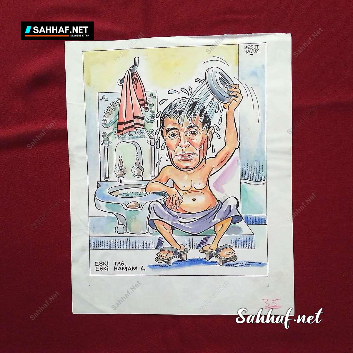 MESUT YAVUZ İMZALI ORİJİNAL KARİKATÜR 322 S0925 MESUT YAVUZ IMZALI ORIJINAL KARIKATUR Efemera MESUT YAVUZ İMZALI ORİJİNAL KARİKATÜR