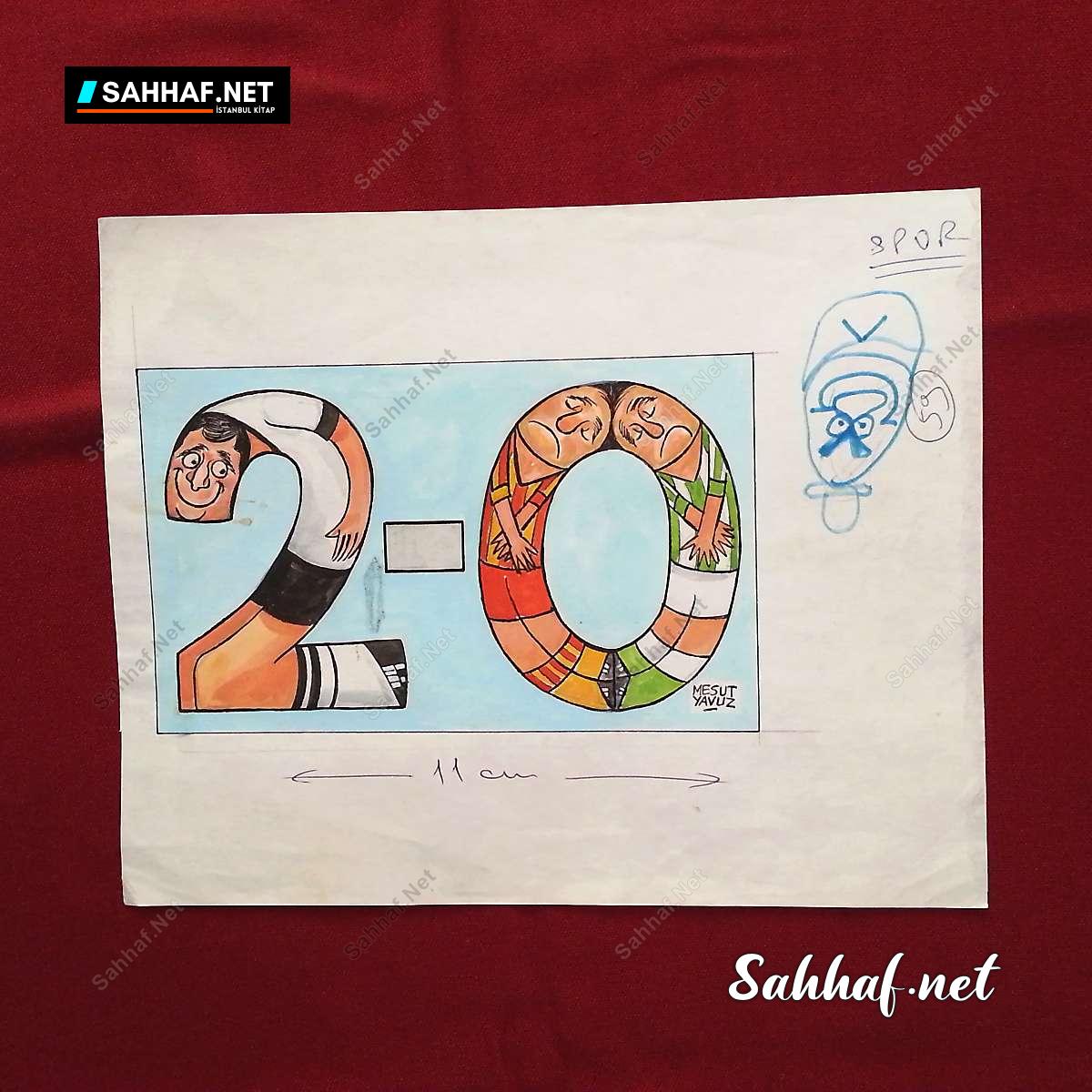 Kitap Dergi Efemera MESUT YAVUZ İMZALI ORİJİNAL KARİKATÜR Sahhaf.Net 2 MESUT YAVUZ İMZALI ORİJİNAL KARİKATÜR Sahhaf.Net Kitap Dergi Efemera 2