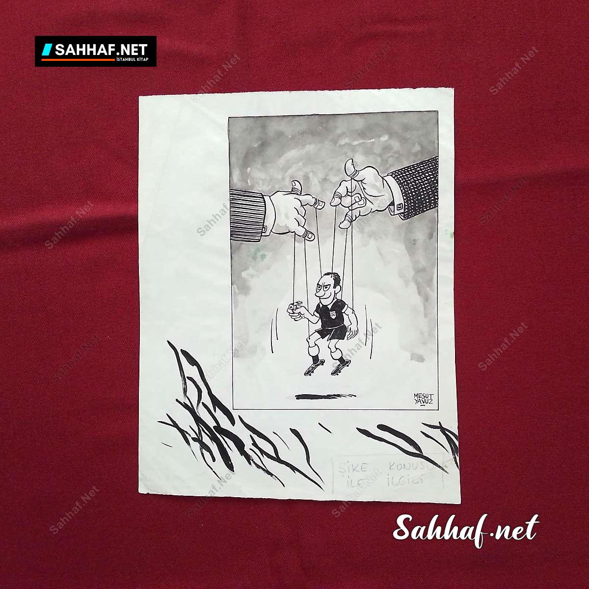 MESUT YAVUZ İMZALI ORİJİNAL KARİKATÜR 298 S0928 MESUT YAVUZ IMZALI ORIJINAL KARIKATUR Efemera MESUT YAVUZ İMZALI ORİJİNAL KARİKATÜR