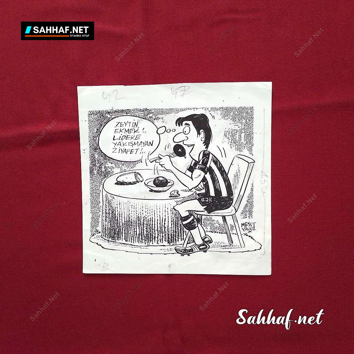 MESUT YAVUZ İMZALI ORİJİNAL KARİKATÜR 274 S0931 MESUT YAVUZ IMZALI ORIJINAL KARIKATUR Efemera MESUT YAVUZ İMZALI ORİJİNAL KARİKATÜR