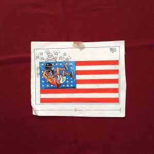 MESUT YAVUZ İMZALI ORİJİNAL KARİKATÜR 20x16 5 MESUT YAVUZ İMZALI ORİJİNAL KARİKATÜR 20×16