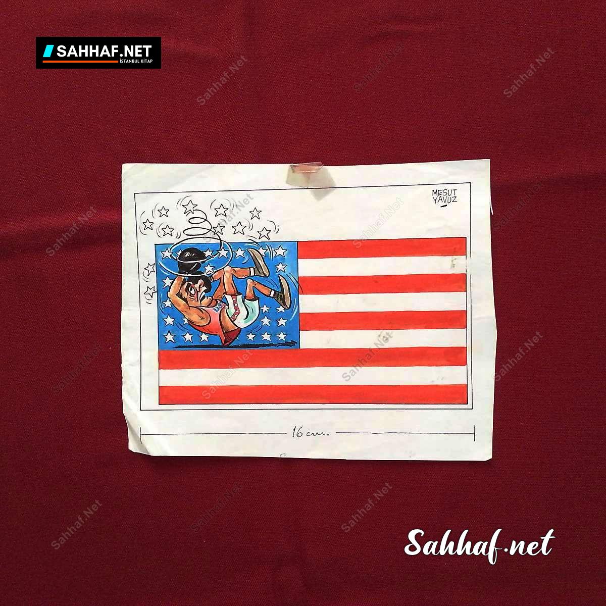 MESUT YAVUZ İMZALI ORİJİNAL KARİKATÜR 258 S0933 MESUT YAVUZ IMZALI ORIJINAL KARIKATUR Efemera MESUT YAVUZ İMZALI ORİJİNAL KARİKATÜR