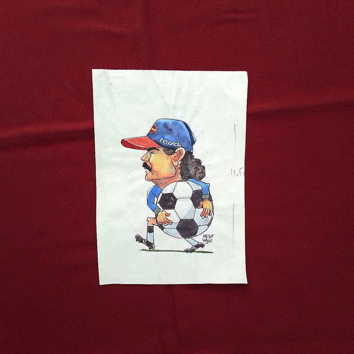 MESUT YAVUZ İMZALI ORİJİNAL KARİKATÜR 14x20 1 MESUT YAVUZ İMZALI ORİJİNAL KARİKATÜR 14x20