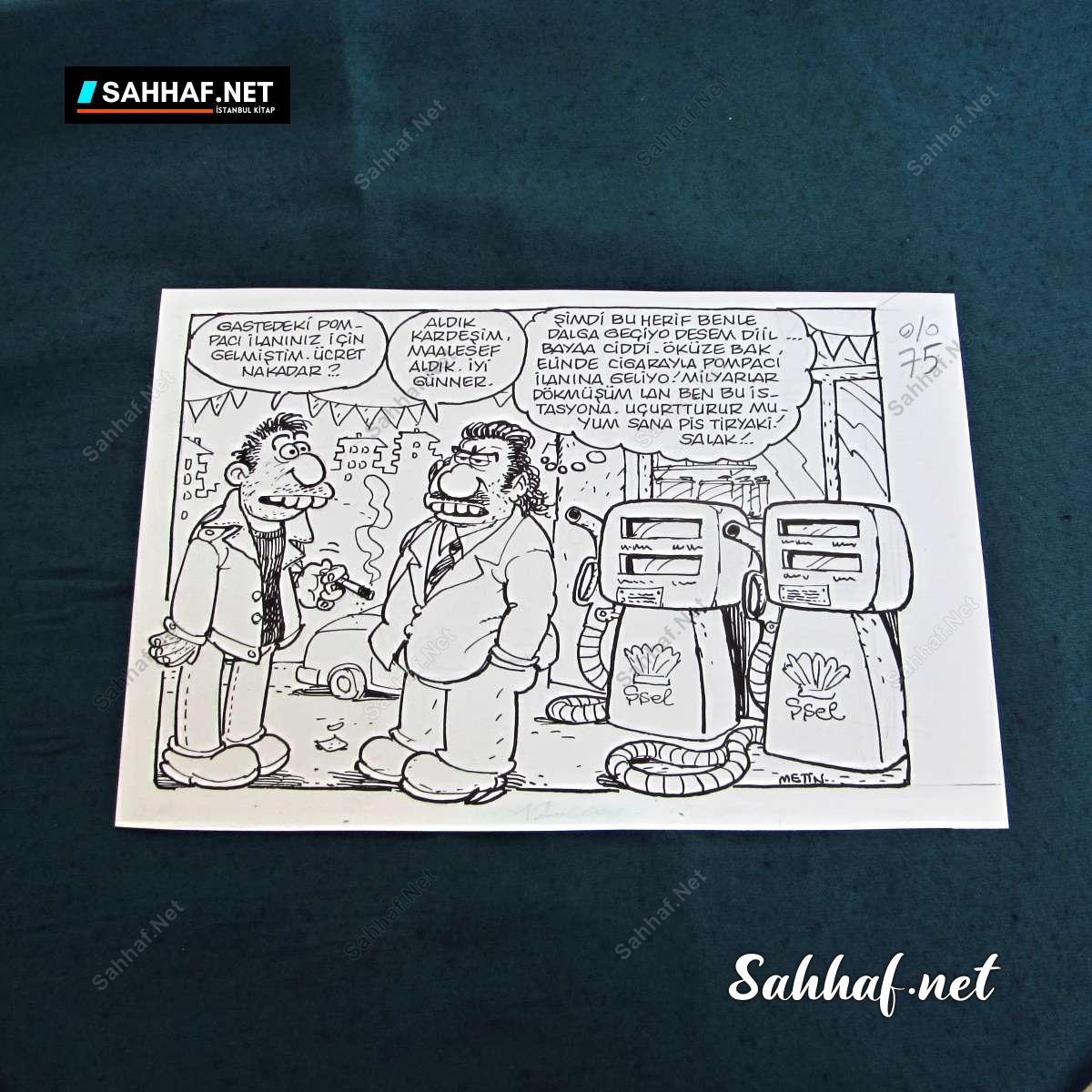 Kitap Dergi Efemera ORİJİNAL KARİKATÜR Sahhaf.Net 2 ORİJİNAL KARİKATÜR Sahhaf.Net Kitap Dergi Efemera 2