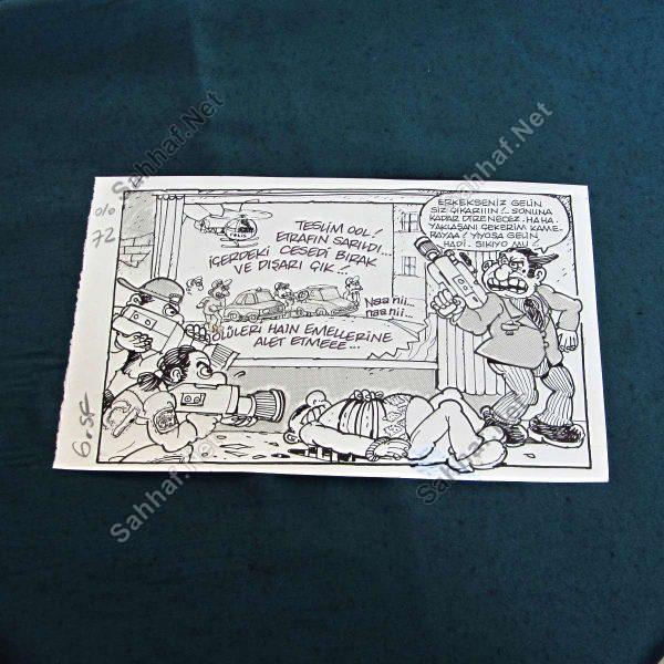 ORİJİNAL KARİKATÜR Sahhaf.Net Kitap Dergi Efemera 2