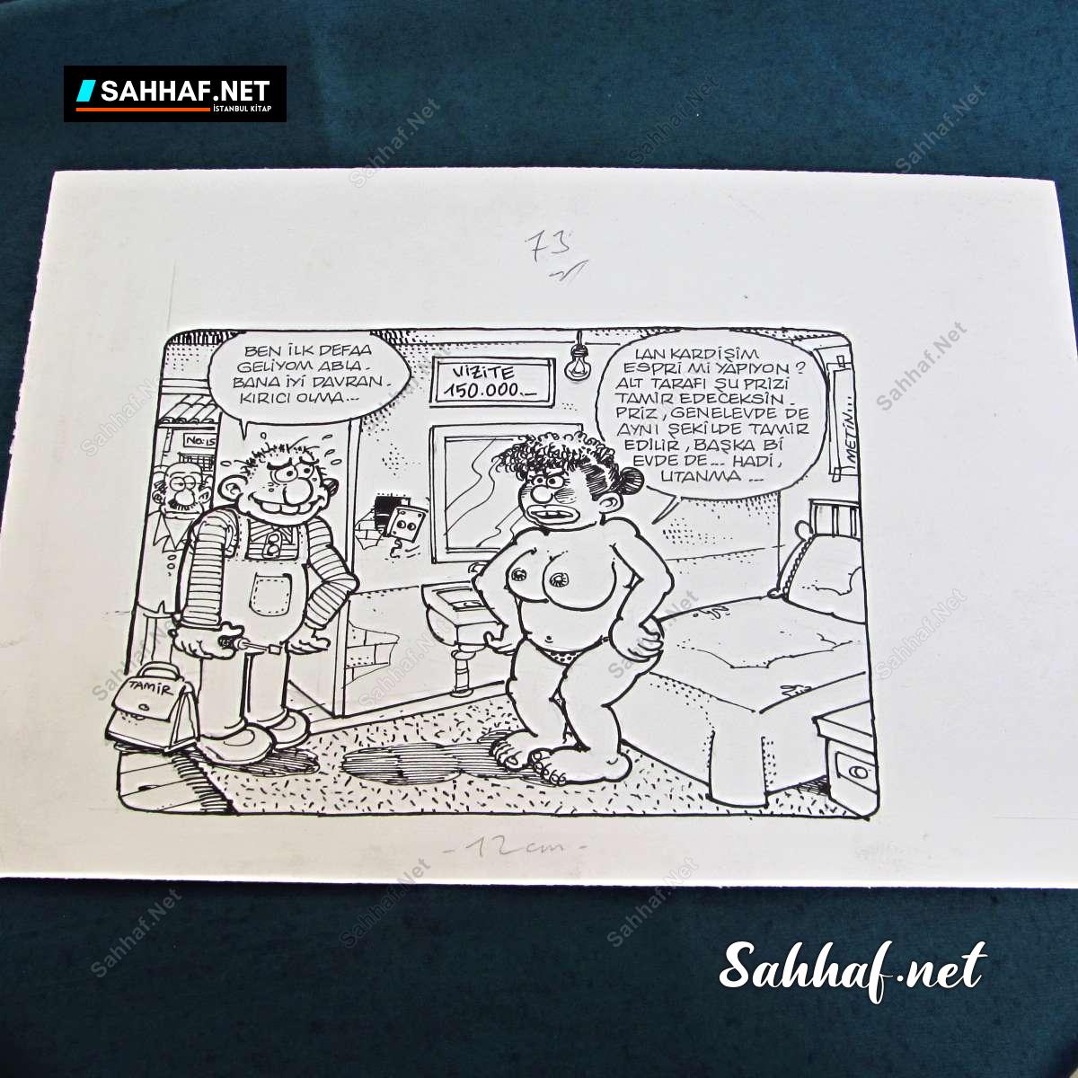 Kitap Dergi Efemera ORİJİNAL KARİKATÜR Sahhaf.Net 2 ORİJİNAL KARİKATÜR Sahhaf.Net Kitap Dergi Efemera 2