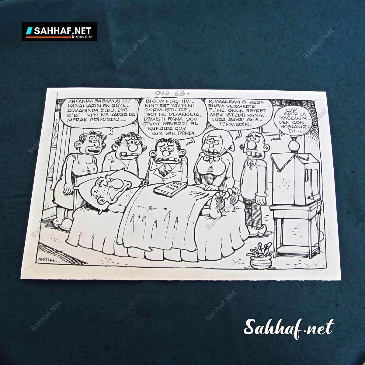 Kitap Dergi Efemera ORİJİNAL KARİKATÜR Sahhaf.Net 2 ORİJİNAL KARİKATÜR Sahhaf.Net Kitap Dergi Efemera 2