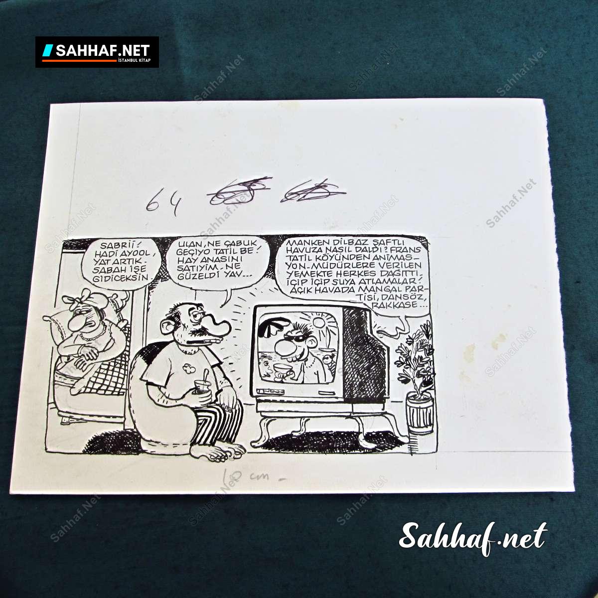 Kitap Dergi Efemera ORİJİNAL KARİKATÜR Sahhaf.Net 2 ORİJİNAL KARİKATÜR Sahhaf.Net Kitap Dergi Efemera 2