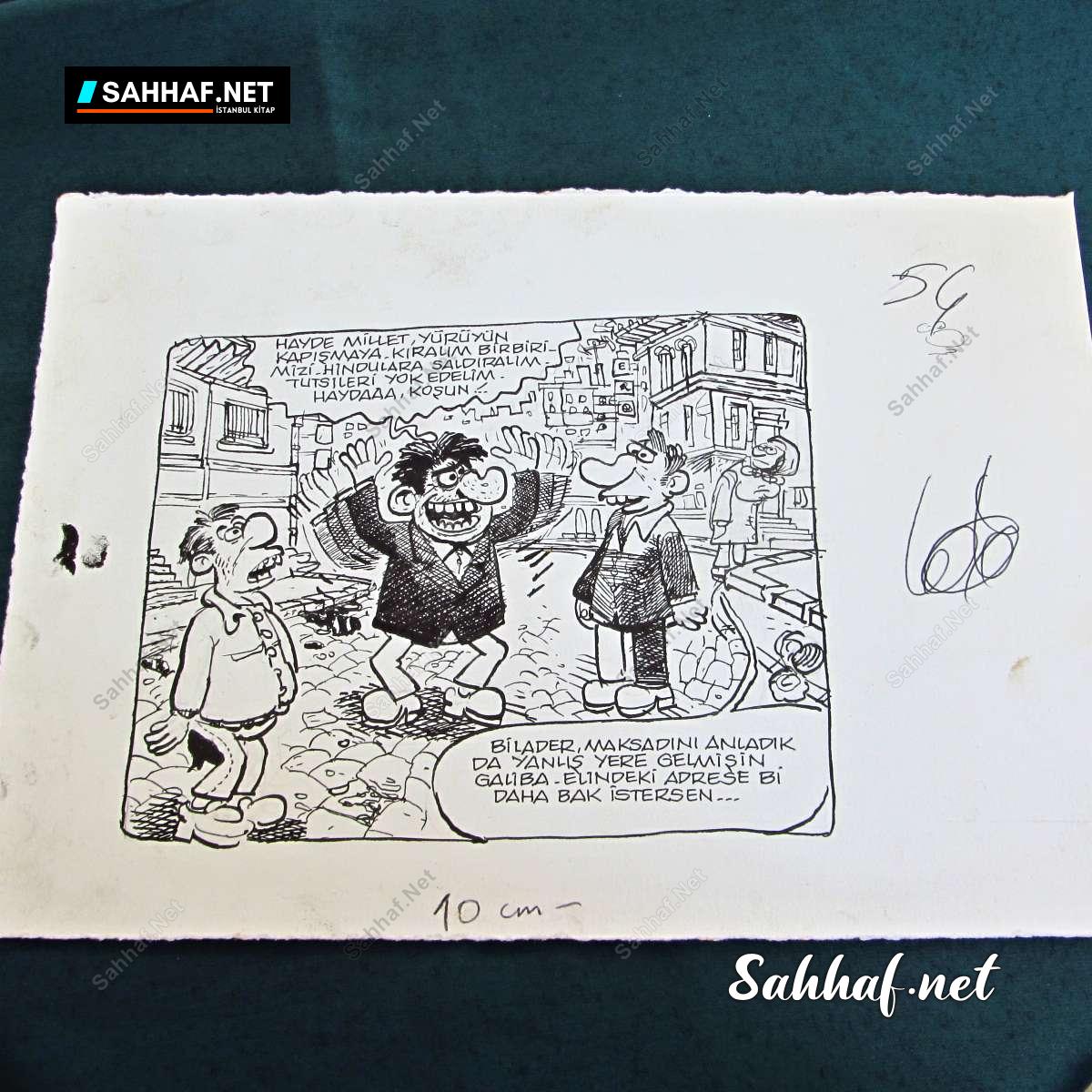 Kitap Dergi Efemera ORİJİNAL KARİKATÜR Sahhaf.Net 2 ORİJİNAL KARİKATÜR Sahhaf.Net Kitap Dergi Efemera 2