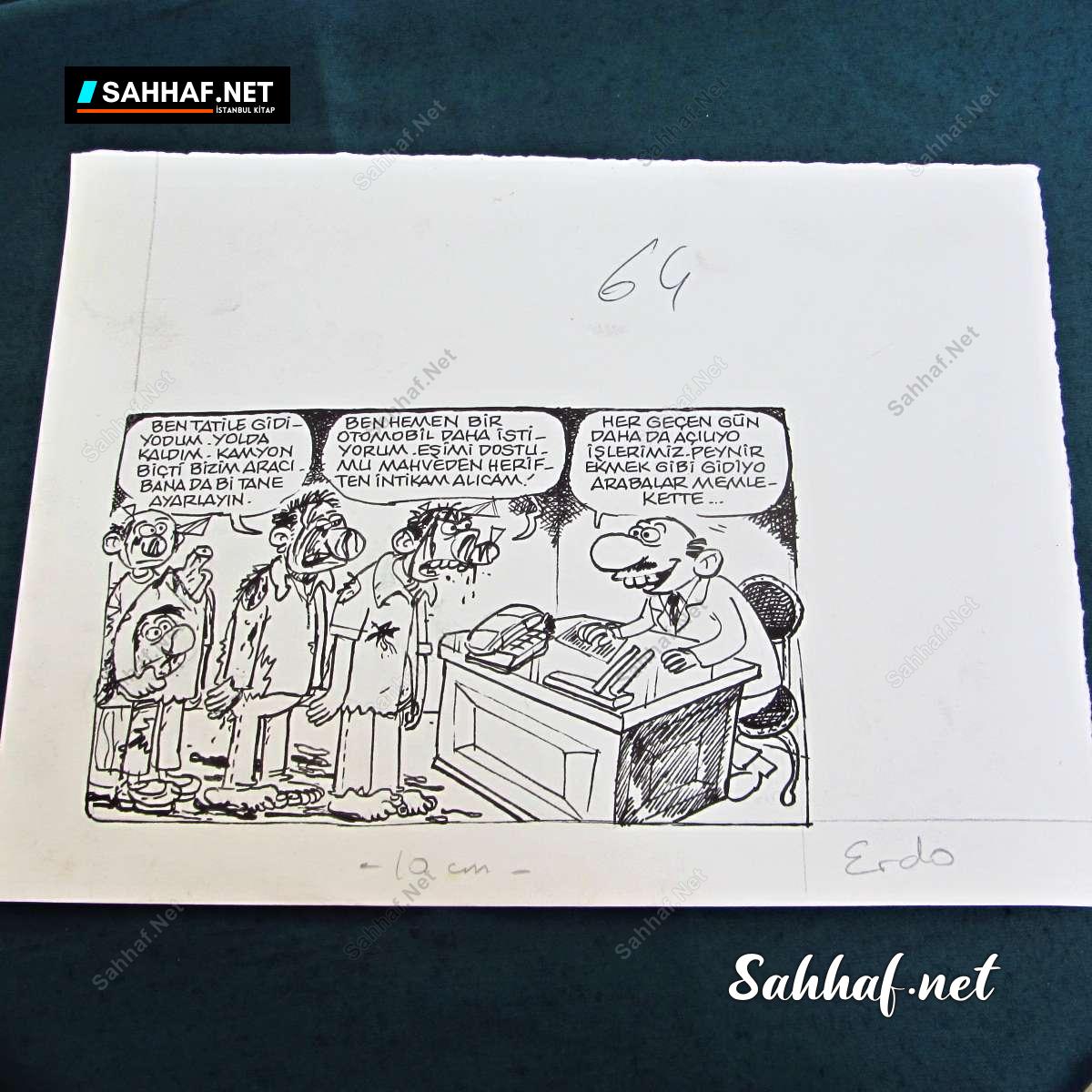 Kitap Dergi Efemera ORİJİNAL KARİKATÜR Sahhaf.Net 2 ORİJİNAL KARİKATÜR Sahhaf.Net Kitap Dergi Efemera 2