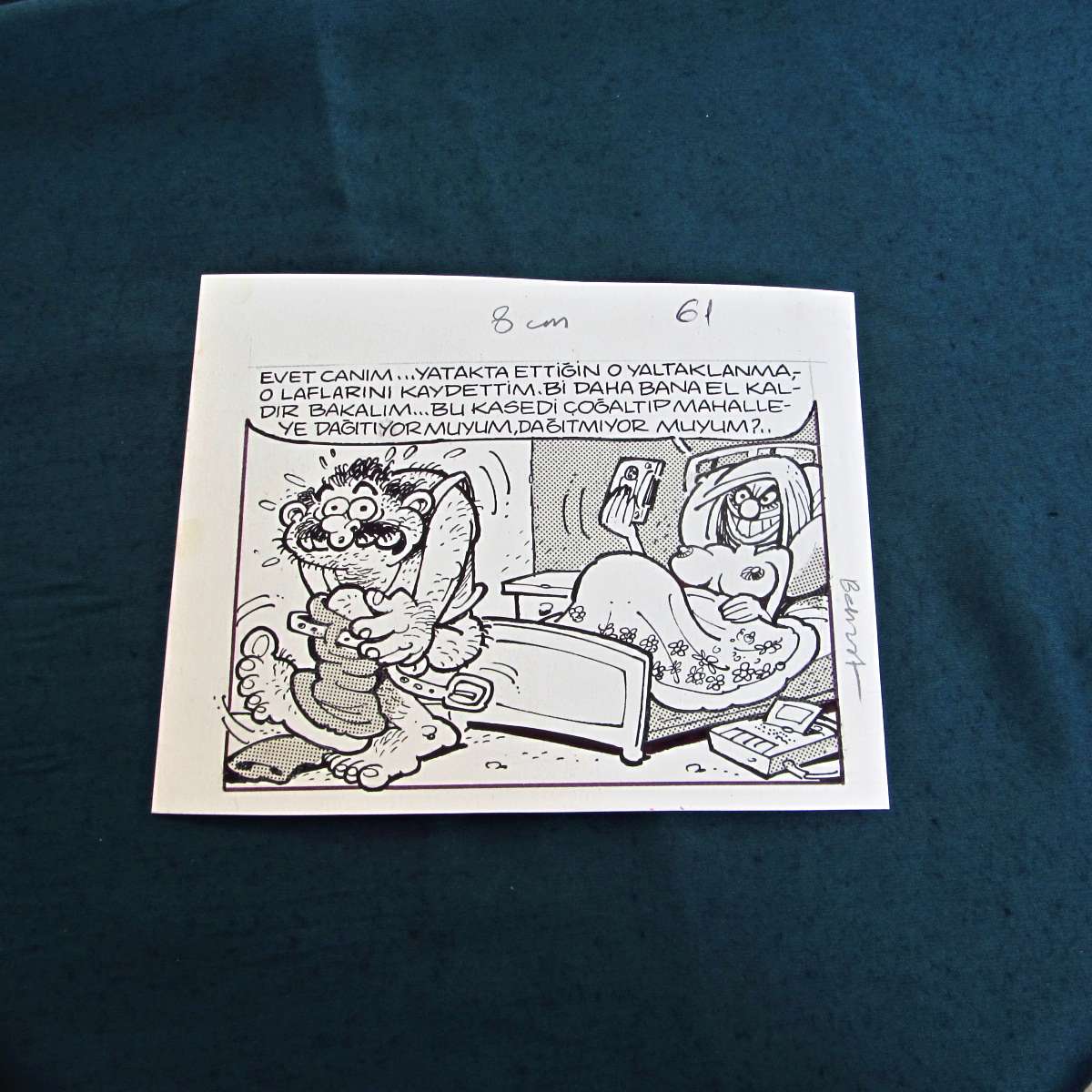 ŞANTAJ KONULU ORİJİNAL KARİKATÜR 1 ŞANTAJ KONULU ORİJİNAL KARİKATÜR