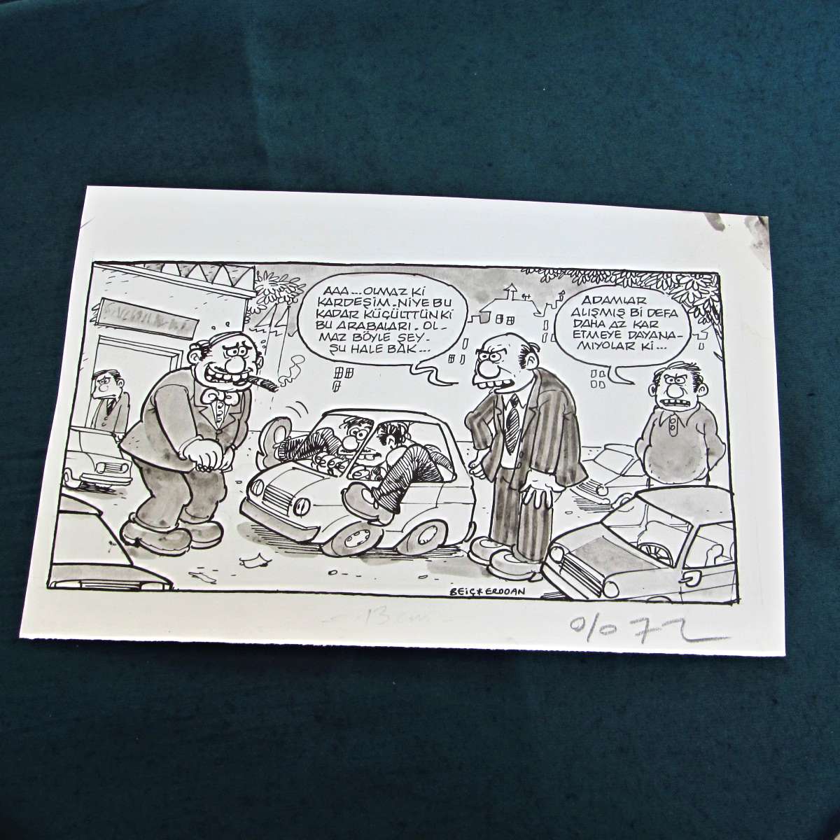 SANAYİ KONULU ORİJİNAL KARİKATÜR 1 SANAYİ KONULU ORİJİNAL KARİKATÜR