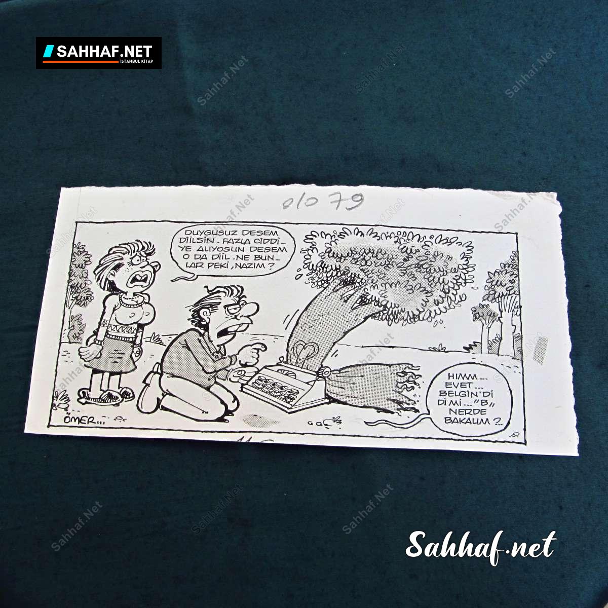 Kitap Dergi Efemera ORİJİNAL KARİKATÜR Sahhaf.Net 2 ORİJİNAL KARİKATÜR Sahhaf.Net Kitap Dergi Efemera 2