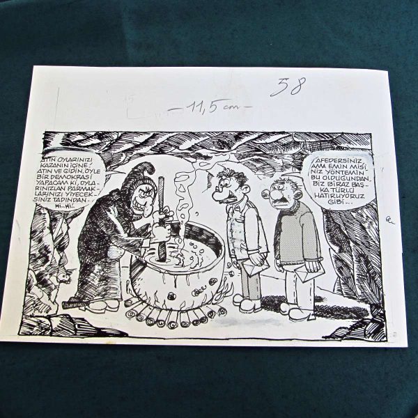 DEMOKRASİ KONULU ORİJİNAL KARİKATÜR 53 DEMOKRASİ KONULU ORİJİNAL KARİKATÜR