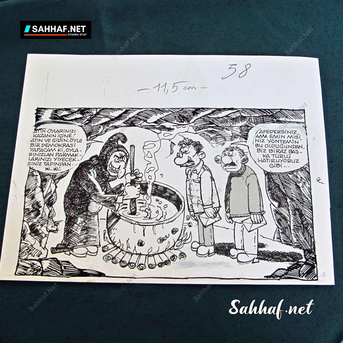 Kitap Dergi Efemera ORİJİNAL KARİKATÜR Sahhaf.Net 2 ORİJİNAL KARİKATÜR Sahhaf.Net Kitap Dergi Efemera 2