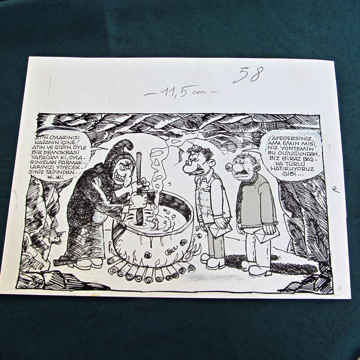 DEMOKRASİ KONULU ORİJİNAL KARİKATÜR 1 DEMOKRASİ KONULU ORİJİNAL KARİKATÜR