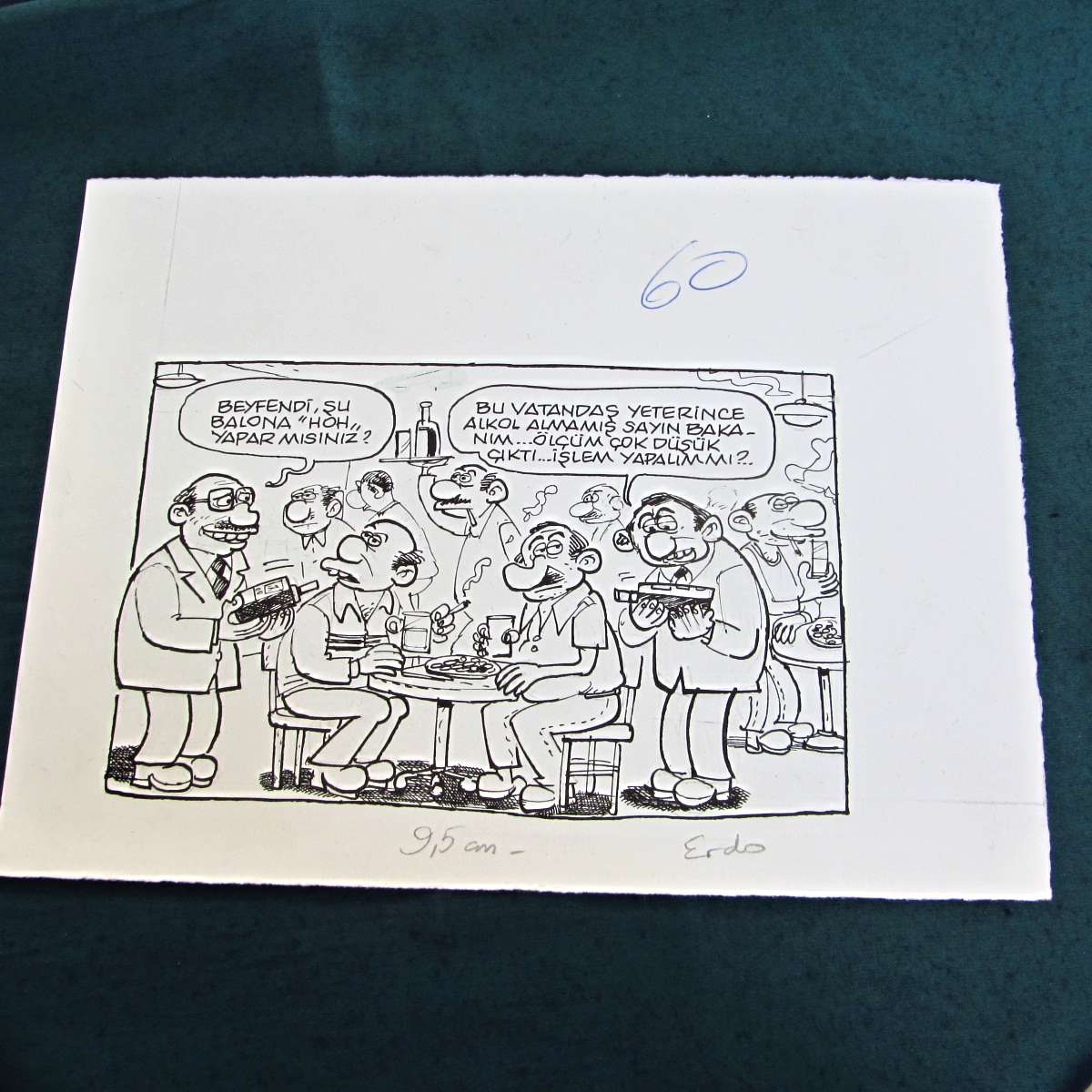 DENETLEME KONULU ORİJİNAL KARİKATÜR 1 DENETLEME KONULU ORİJİNAL KARİKATÜR