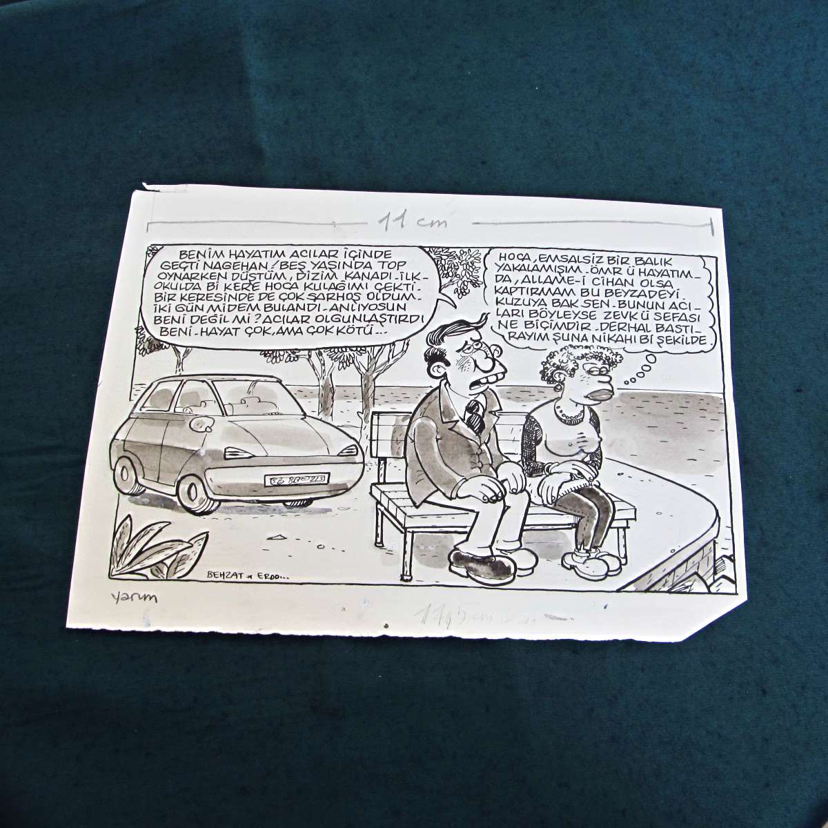 İLİŞKİ KONULU ORİJİNAL KARİKATÜR 1 İLİŞKİ KONULU ORİJİNAL KARİKATÜR