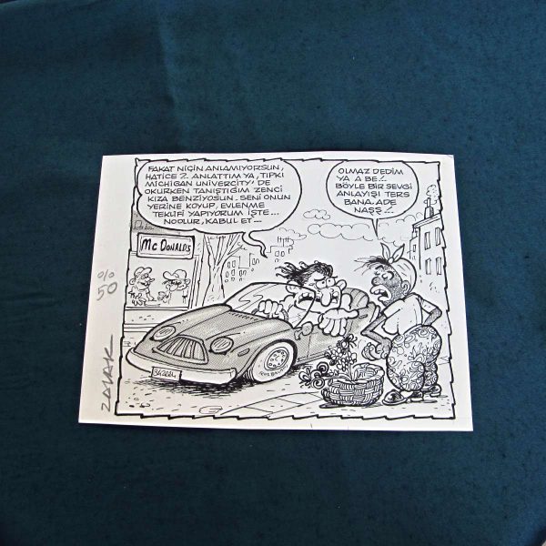 BENZERLİK KONULU ORİJİNAL KARİKATÜR 48 BENZERLİK KONULU ORİJİNAL KARİKATÜR