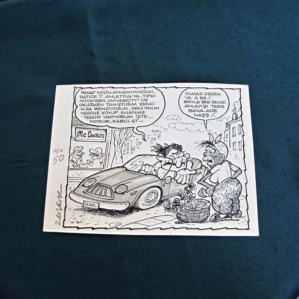 BENZERLİK KONULU ORİJİNAL KARİKATÜR 1 BENZERLİK KONULU ORİJİNAL KARİKATÜR