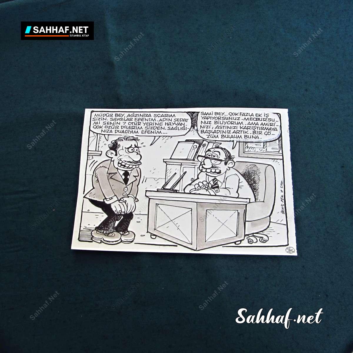 Kitap Dergi Efemera ORİJİNAL KARİKATÜR Sahhaf.Net 2 ORİJİNAL KARİKATÜR Sahhaf.Net Kitap Dergi Efemera 2