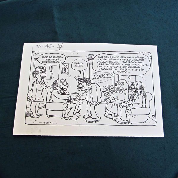 İLİŞKİ KONULU ORİJİNAL KARİKATÜR 46 İLİŞKİ KONULU ORİJİNAL KARİKATÜR