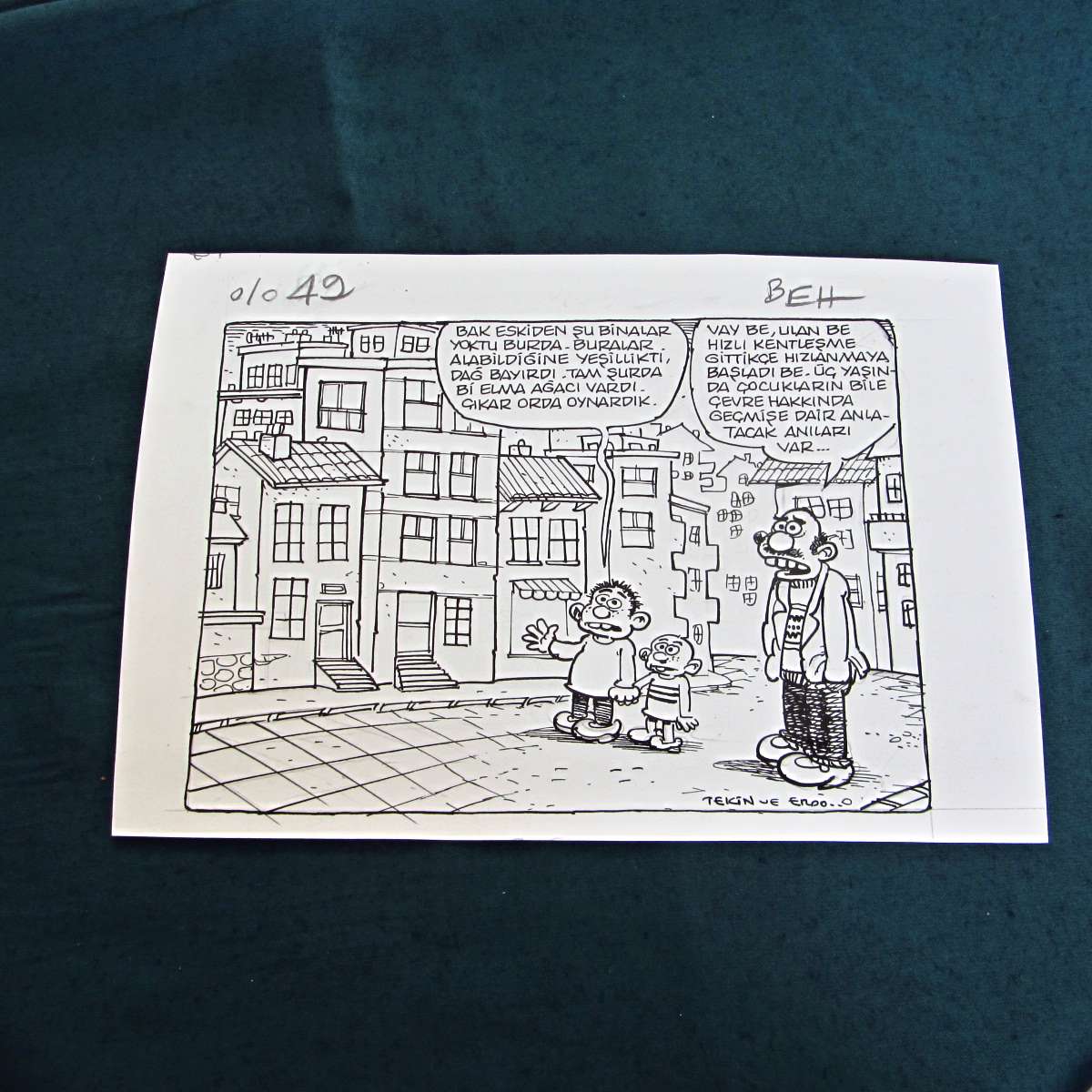 DEĞİŞİM KONULU ORİJİNAL KARİKATÜR 1 DEĞİŞİM KONULU ORİJİNAL KARİKATÜR