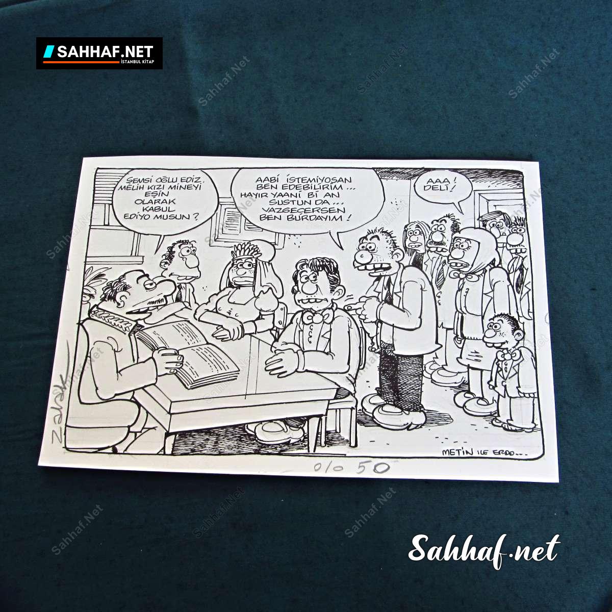 Kitap Dergi Efemera ORİJİNAL KARİKATÜR Sahhaf.Net 2 ORİJİNAL KARİKATÜR Sahhaf.Net Kitap Dergi Efemera 2