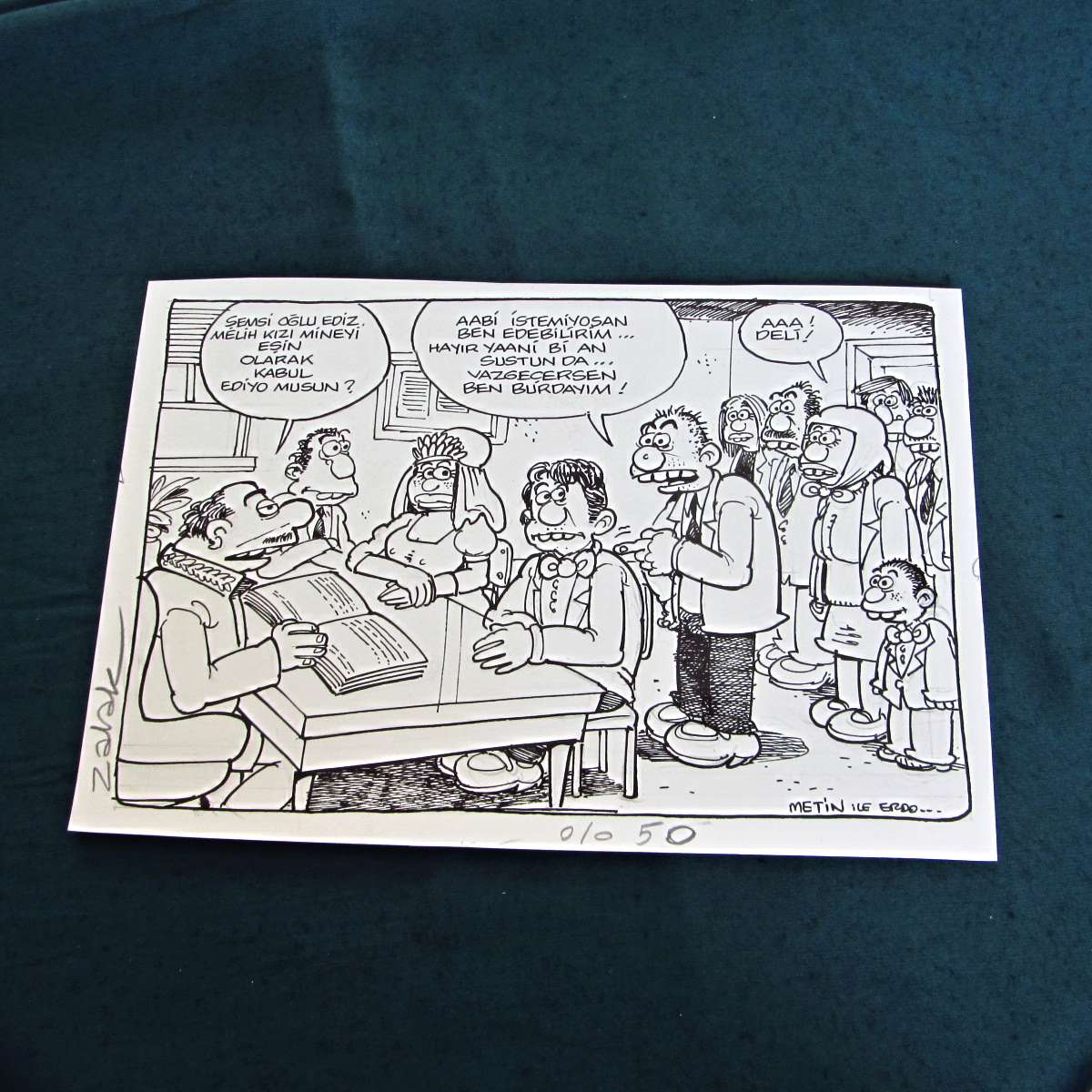 NİKAH KONULU ORİJİNAL KARİKATÜR 1 NİKAH KONULU ORİJİNAL KARİKATÜR