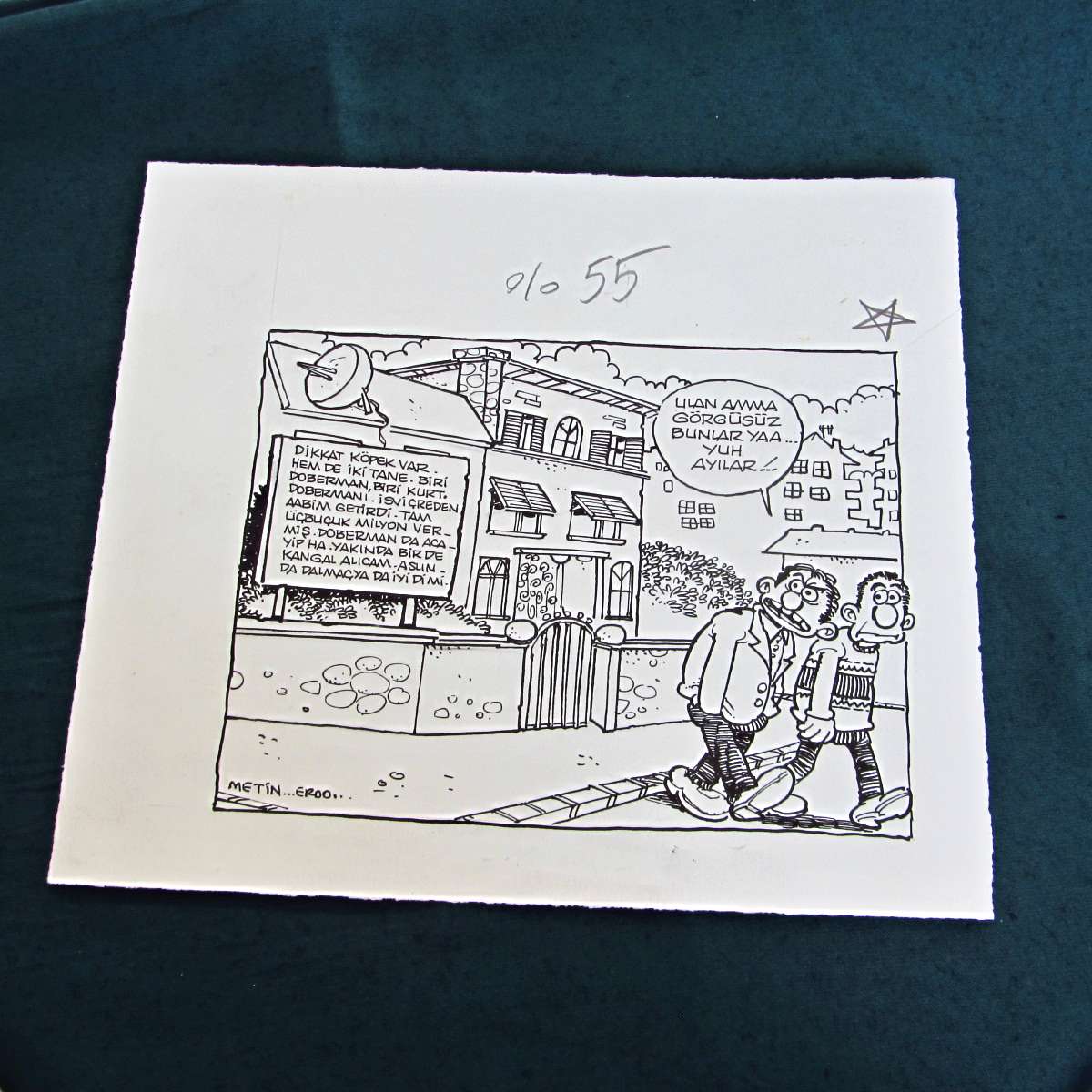 GÖRGÜSÜZLÜK KONULU ORİJİNAL KARİKATÜR 1 GÖRGÜSÜZLÜK KONULU ORİJİNAL KARİKATÜR