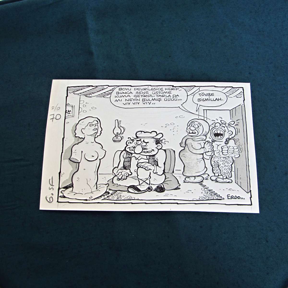 KUMA KONULU ORİJİNAL KARİKATÜR 1 KUMA KONULU ORİJİNAL KARİKATÜR