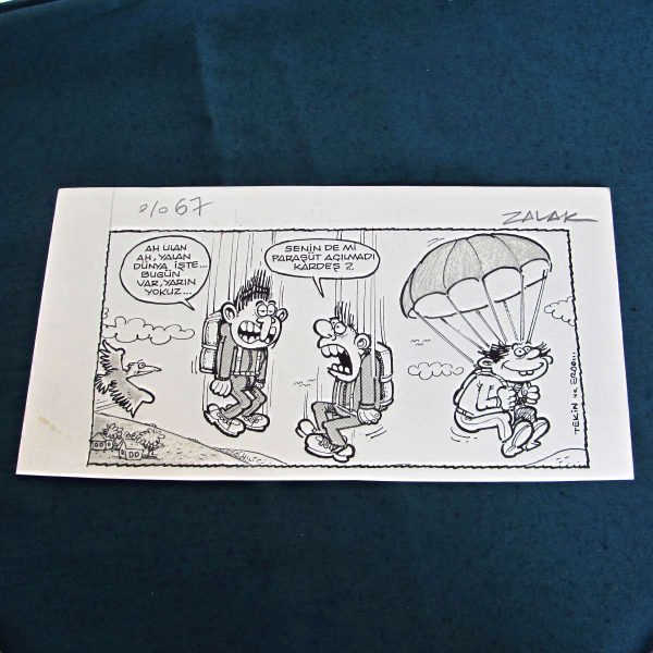 YALAN DÜNYA KONULU ORİJİNAL KARİKATÜR 53 YALAN DÜNYA KONULU ORİJİNAL KARİKATÜR