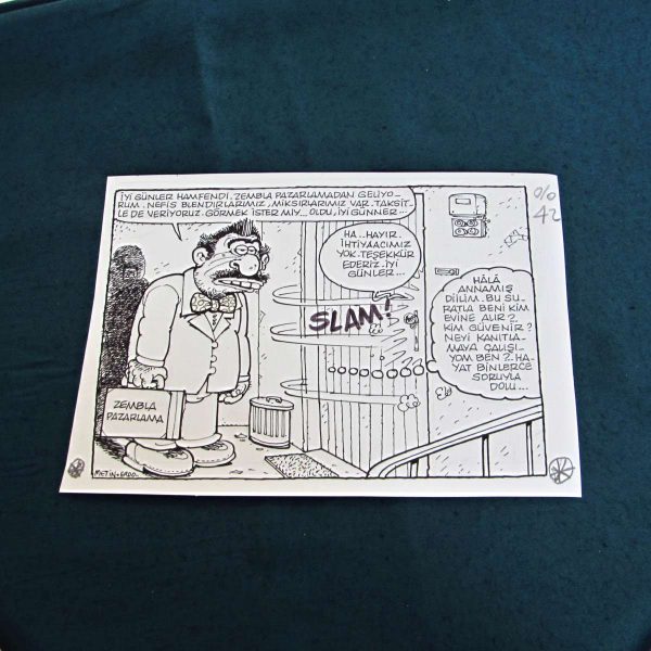 PAZARLAMA KONULU ORİJİNAL KARİKATÜR 47 PAZARLAMA KONULU ORİJİNAL KARİKATÜR