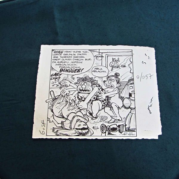 EVDE KALMA KONULU ORİJİNAL KARİKATÜR 43 EVDE KALMA KONULU ORİJİNAL KARİKATÜR