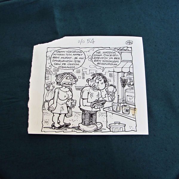 İLİŞKİ KONULU ORİJİNAL KARİKATÜR 42 İLİŞKİ KONULU ORİJİNAL KARİKATÜR