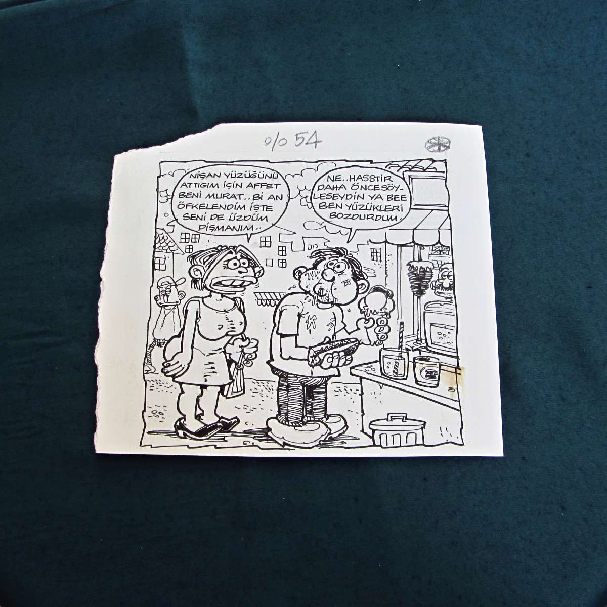 İLİŞKİ KONULU ORİJİNAL KARİKATÜR 1 İLİŞKİ KONULU ORİJİNAL KARİKATÜR