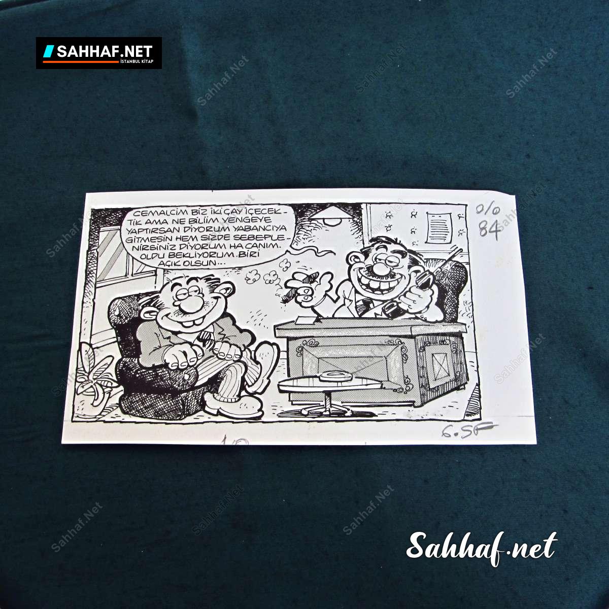 Kitap Dergi Efemera ORİJİNAL KARİKATÜR Sahhaf.Net 2 ORİJİNAL KARİKATÜR Sahhaf.Net Kitap Dergi Efemera 2