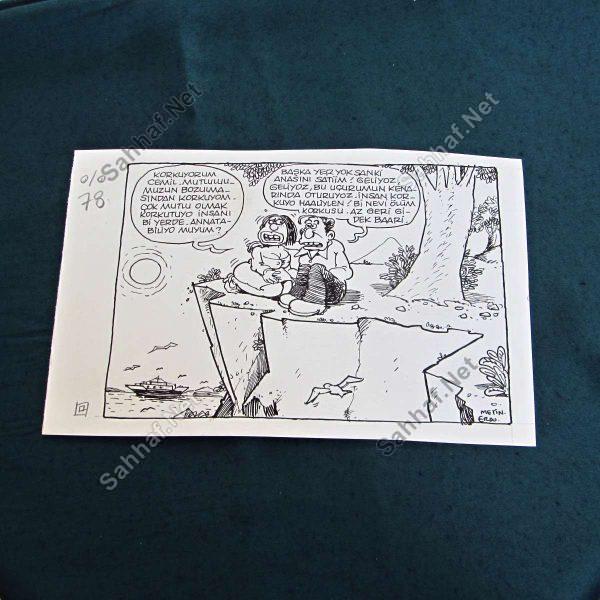 ORİJİNAL KARİKATÜR Sahhaf.Net Kitap Dergi Efemera 2